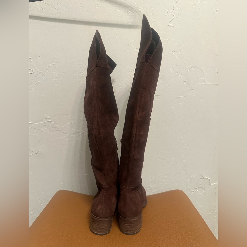 Vince Camuto Dark Brown Knee high Boots - Picture 2 of 8
